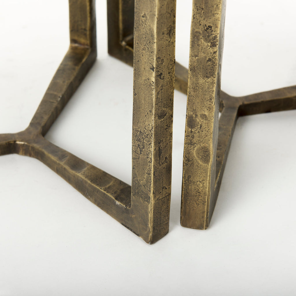 Atticus Wood Accent Table Set of 2