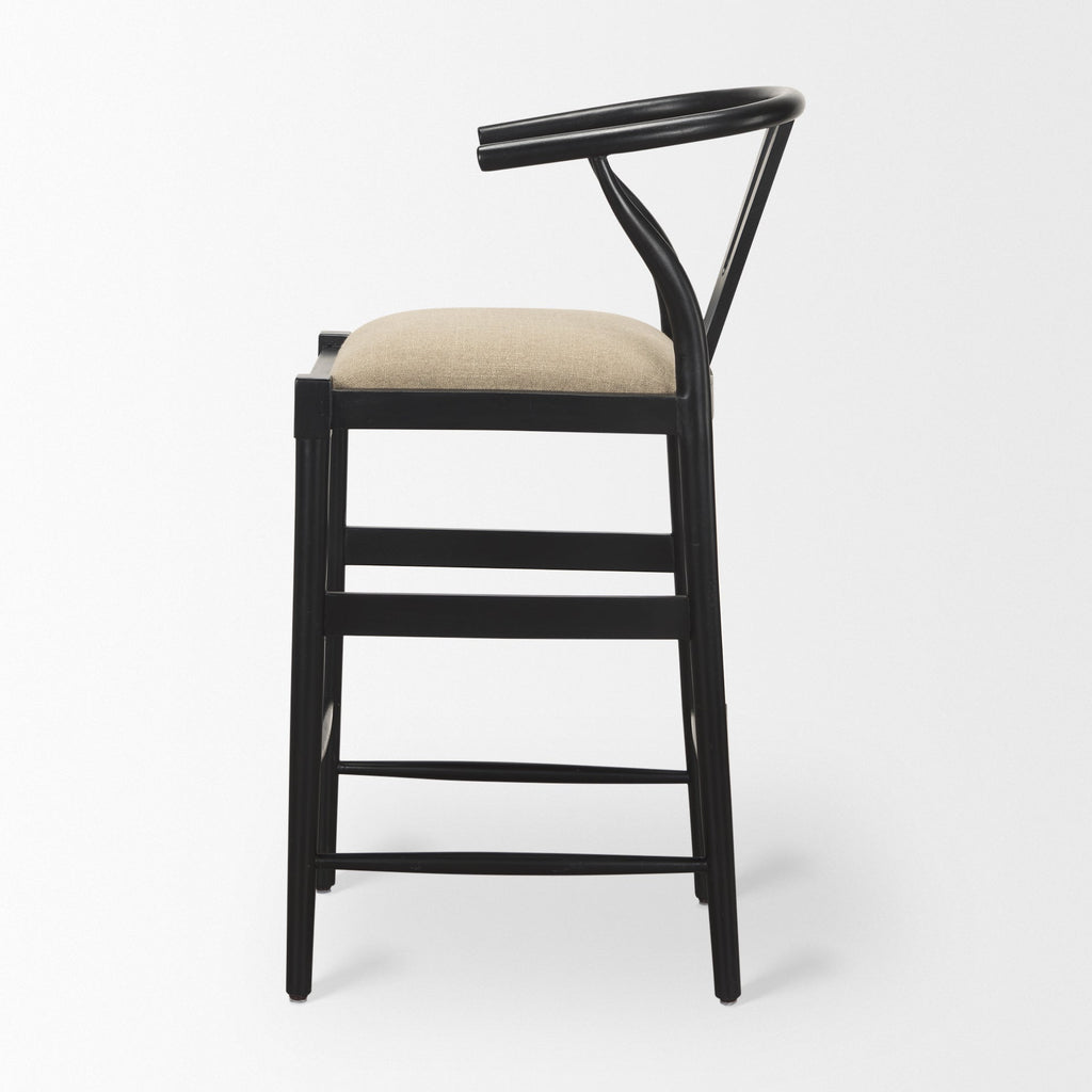 Trixie Upholstered Seat Bar Stool