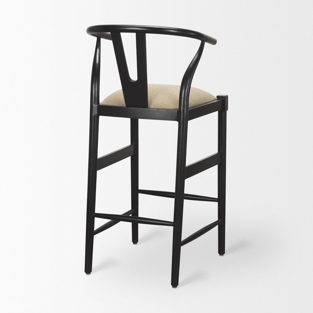 Trixie Upholstered Seat Bar Stool