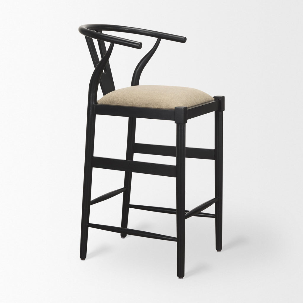 Trixie Upholstered Seat Bar Stool