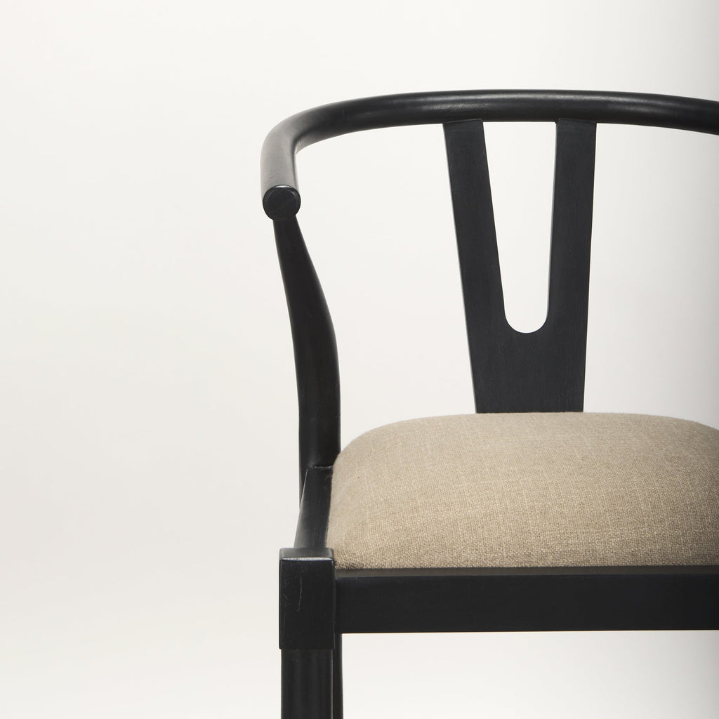 Trixie Upholstered Seat Bar Stool