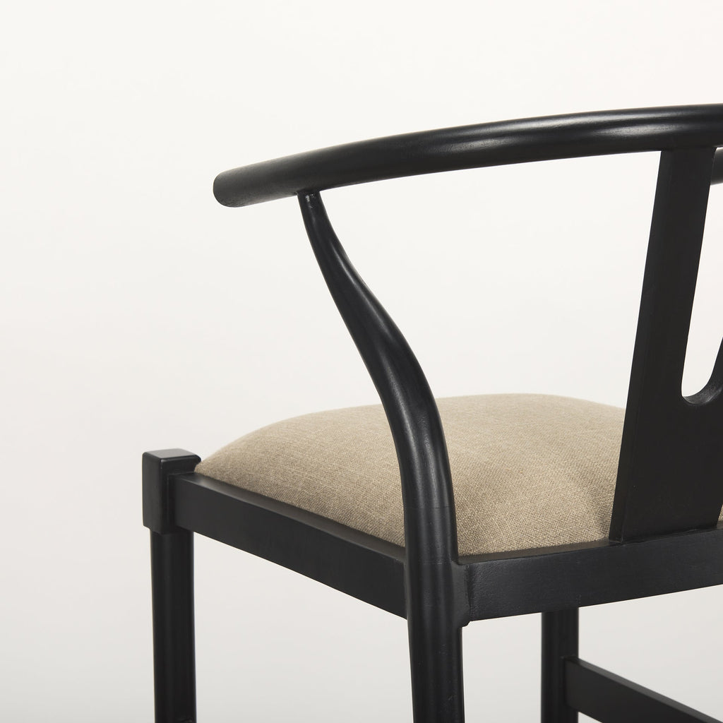 Trixie Upholstered Seat Bar Stool
