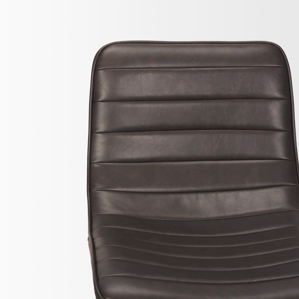 Meritt Leather Seat Bar Stool