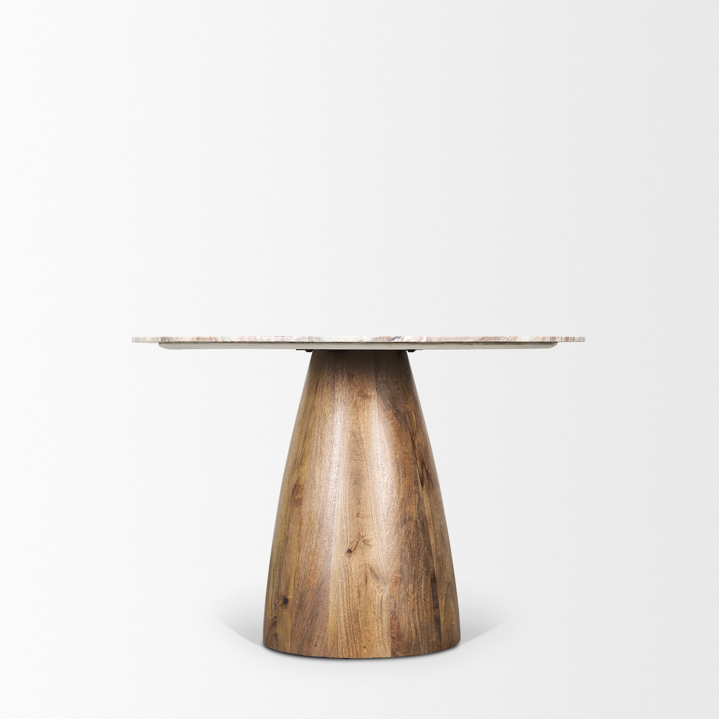 Allyson 42" Round Marble Dining Table