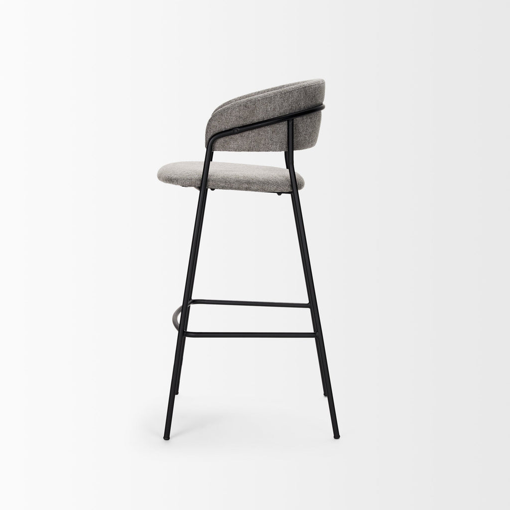 Carolyn Fabric Seat Bar Stool