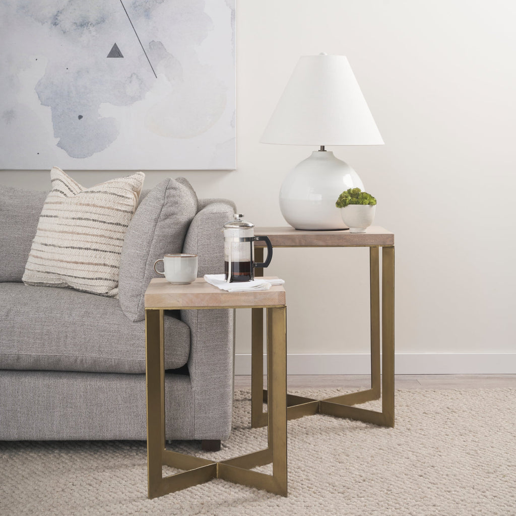 Faye End/Side Table Set of 2