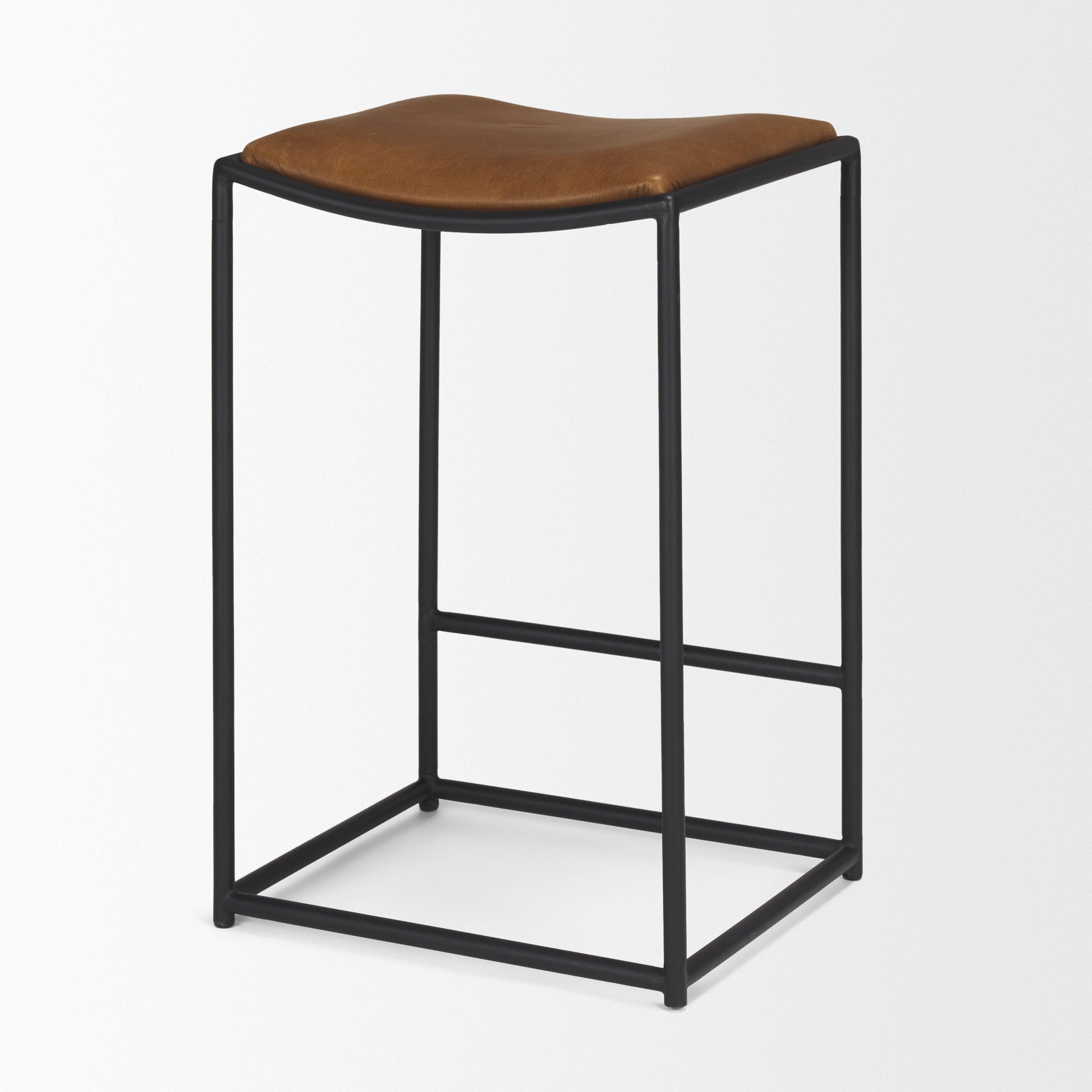 Taniel Leather Seat Counter Stool