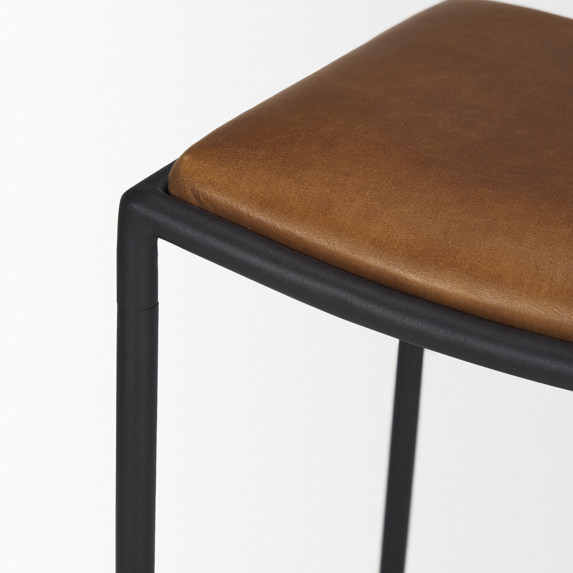 Taniel Leather Seat Counter Stool