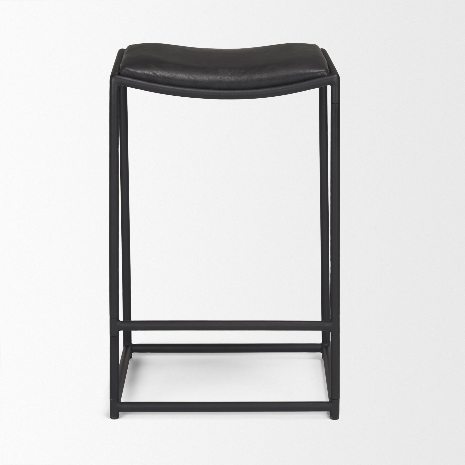 Taniel Leather Seat Counter Stool