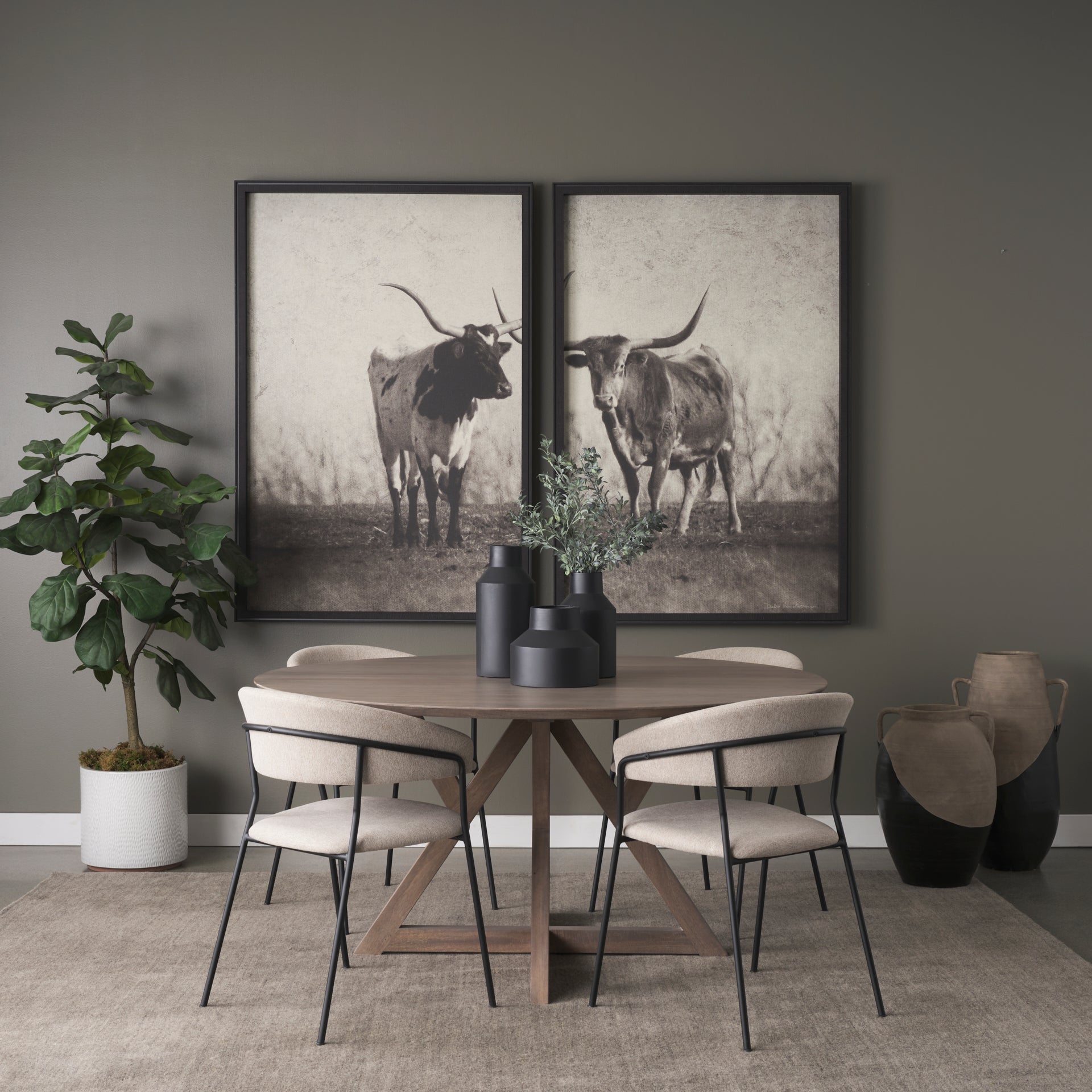 Carolyn Fabric Dining Chair