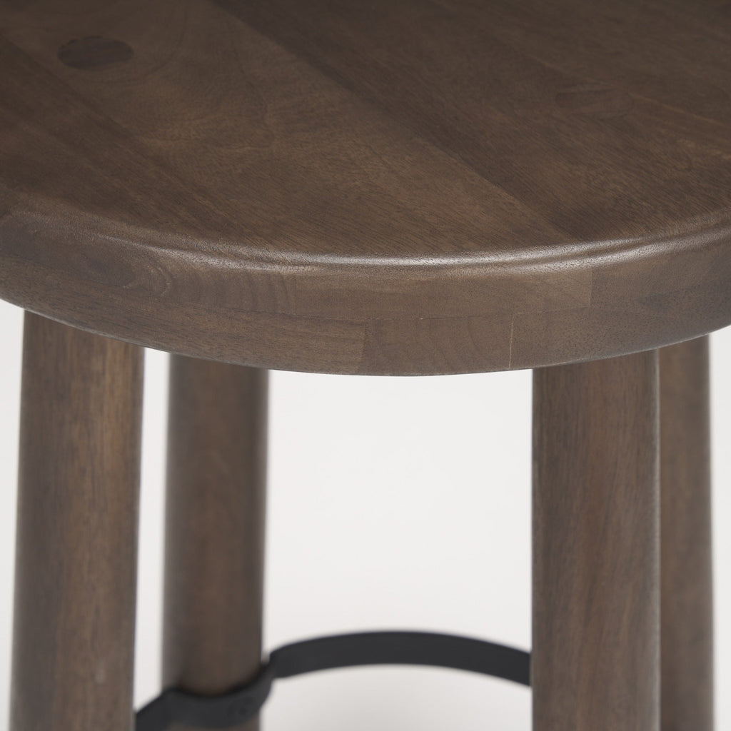 Weldon Wood Seat Stool