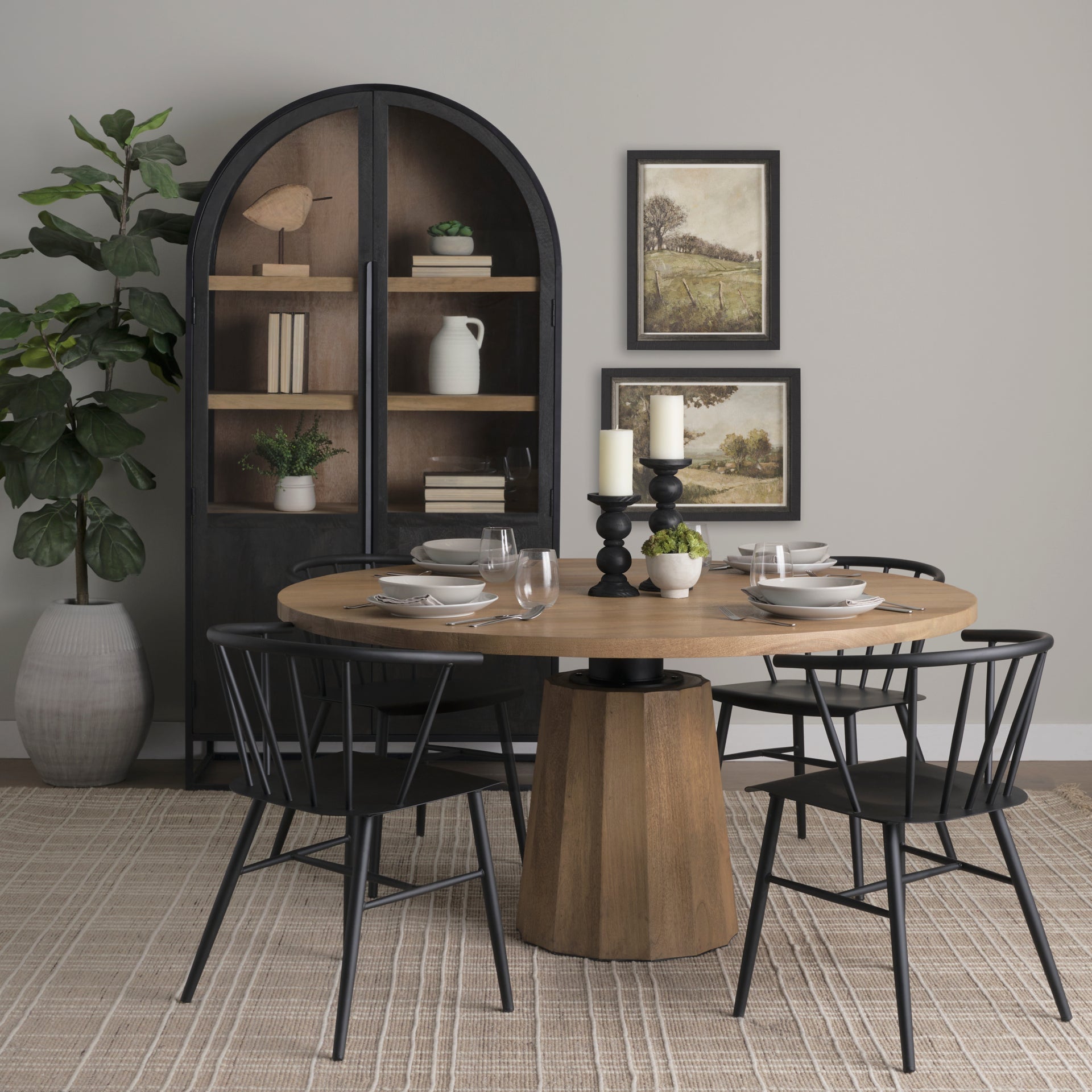 Swanson 60" Round Dining Table