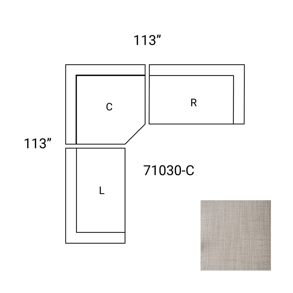 Warner Standard Sectional