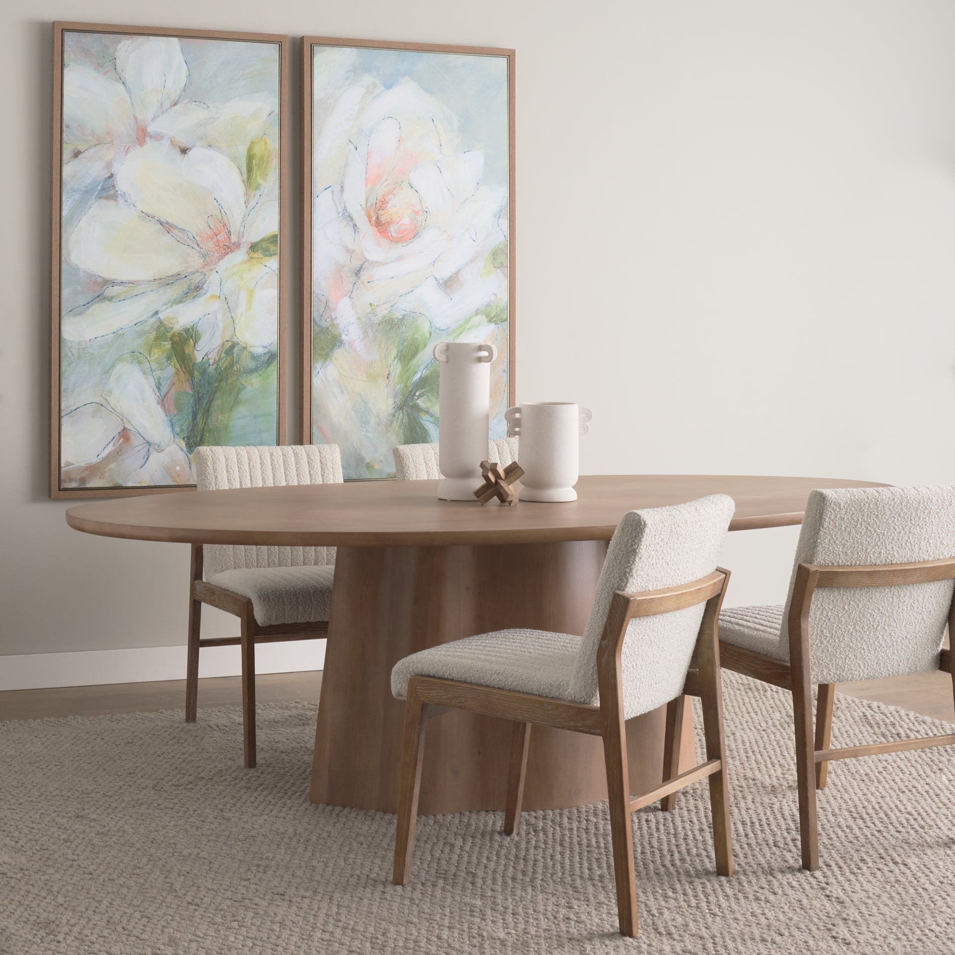 Jovani 94" Oval Dining Table