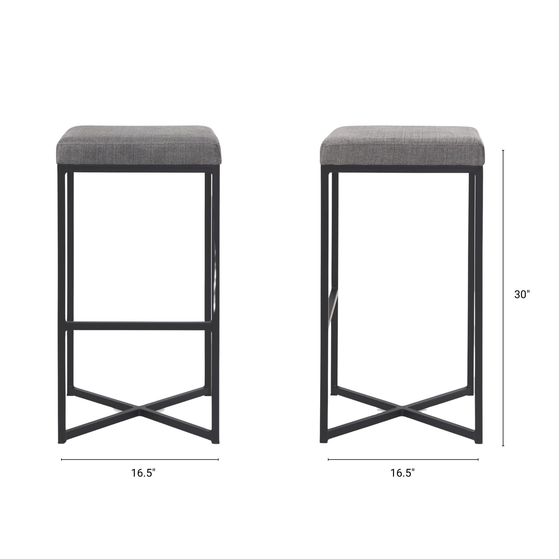 Frodo Fabric Bar Stool