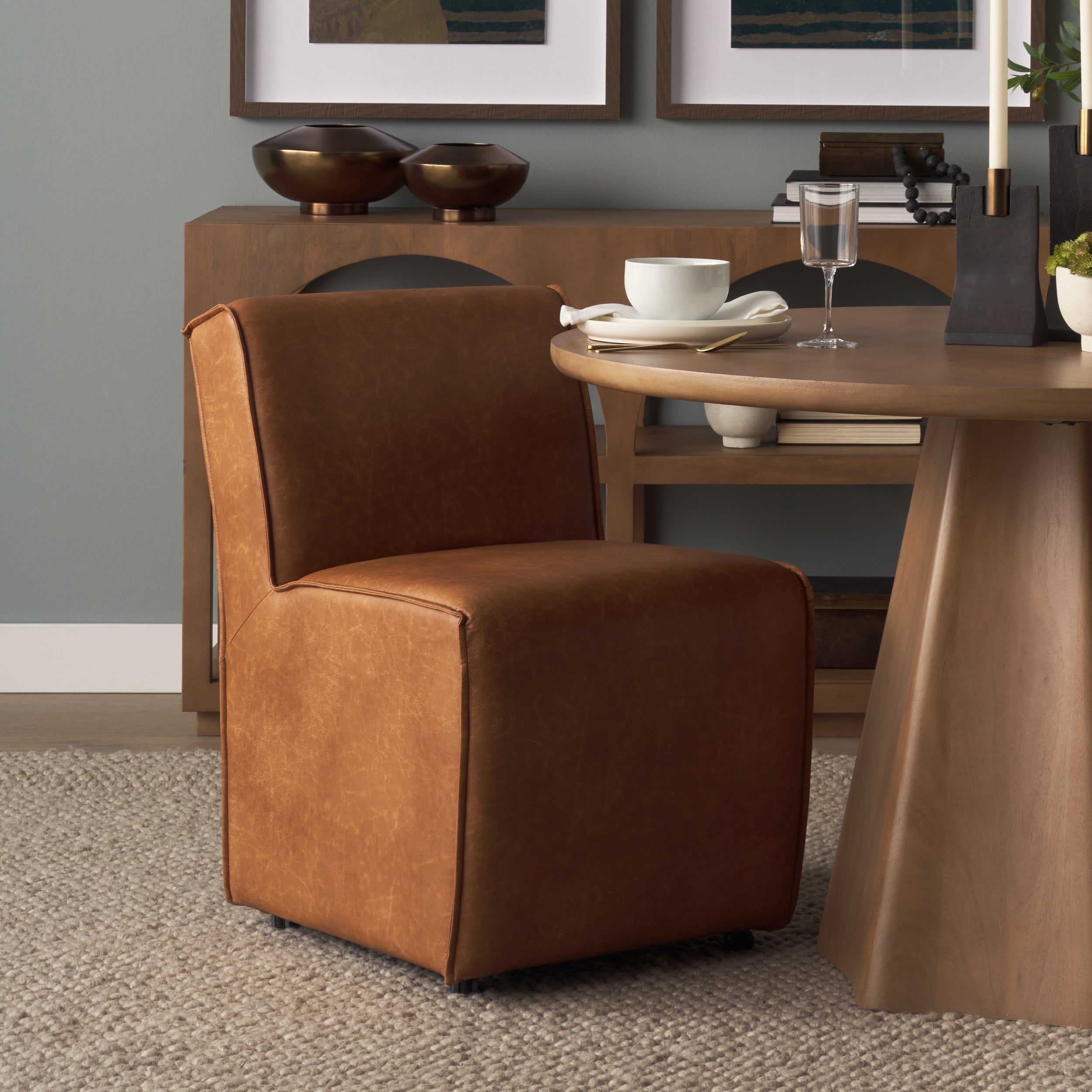 Damon Fabric Dining Chair