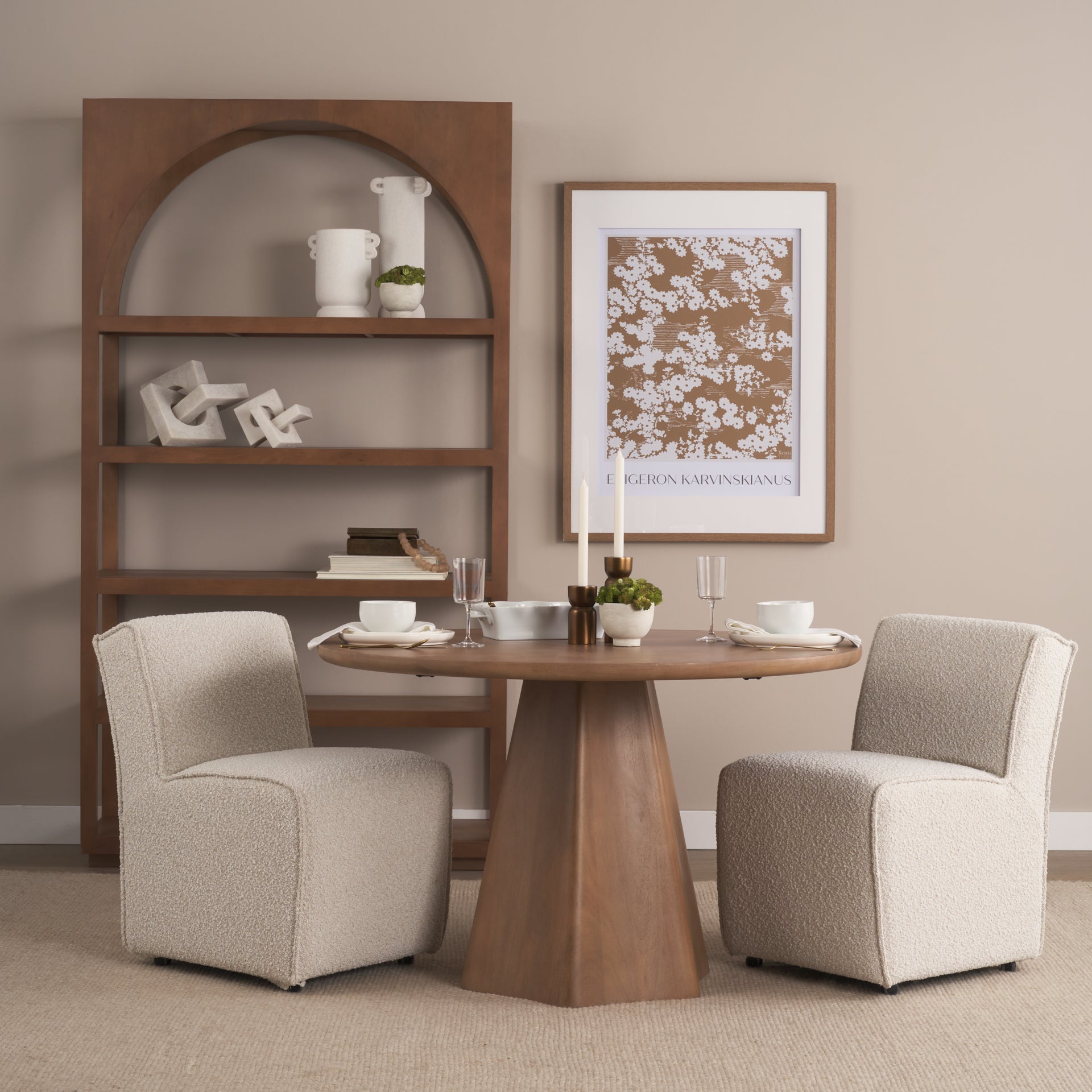 Damon Fabric Dining Chair