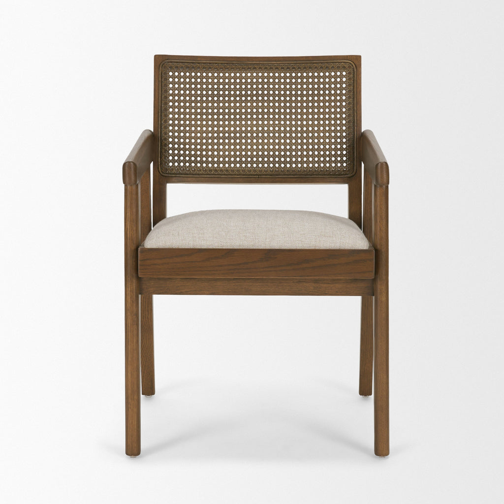 Reid Cane Back Dining Armchair