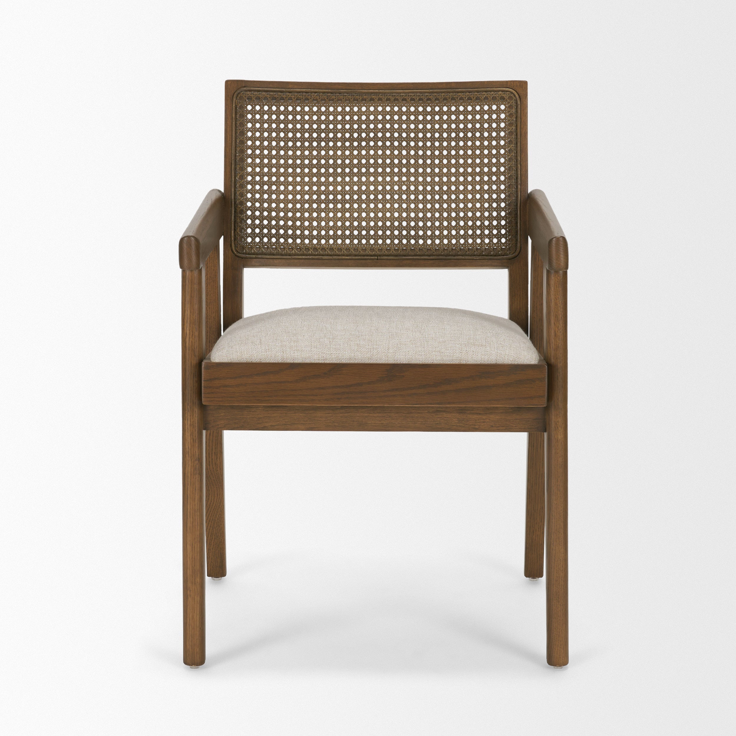 Reid Cane Back Dining Armchair