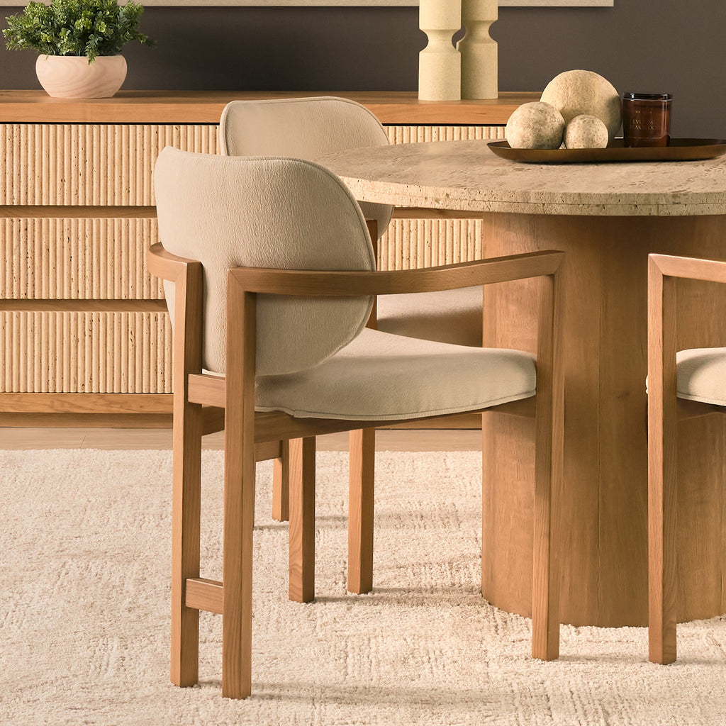 Carlisle Fabric Dining Armchair
