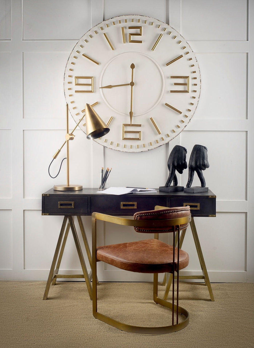Hollyfield Leather Contract-Grade Dining Chair