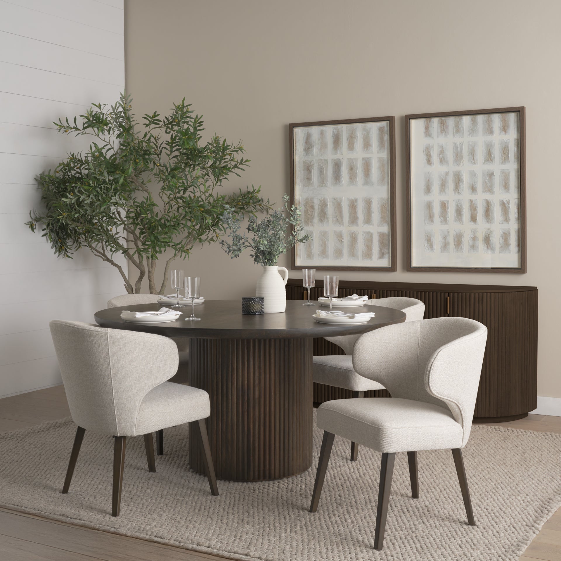 Terra 60" Round Dining Table