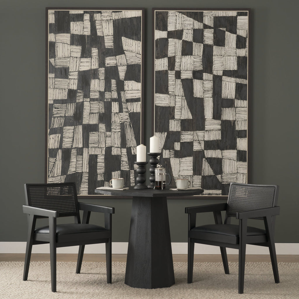 Reid Cane Back Dining Armchair