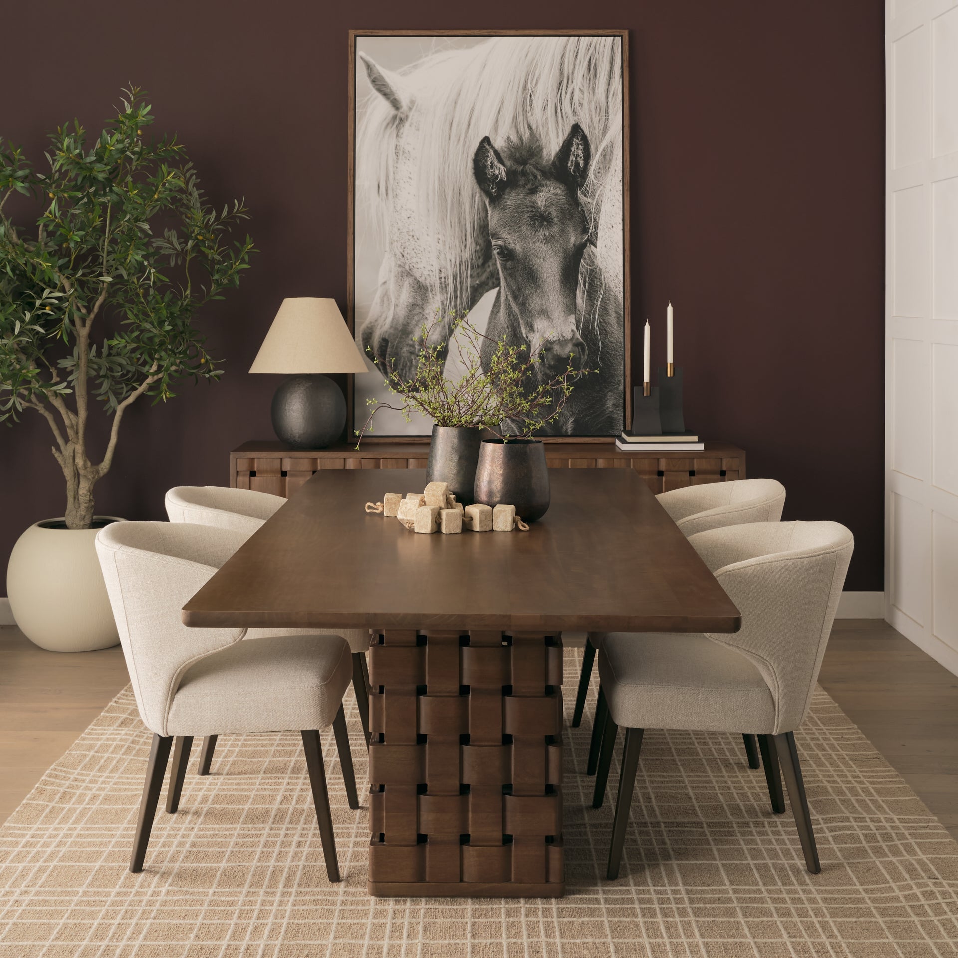 Trellyn 94" Rectangular Dining Table