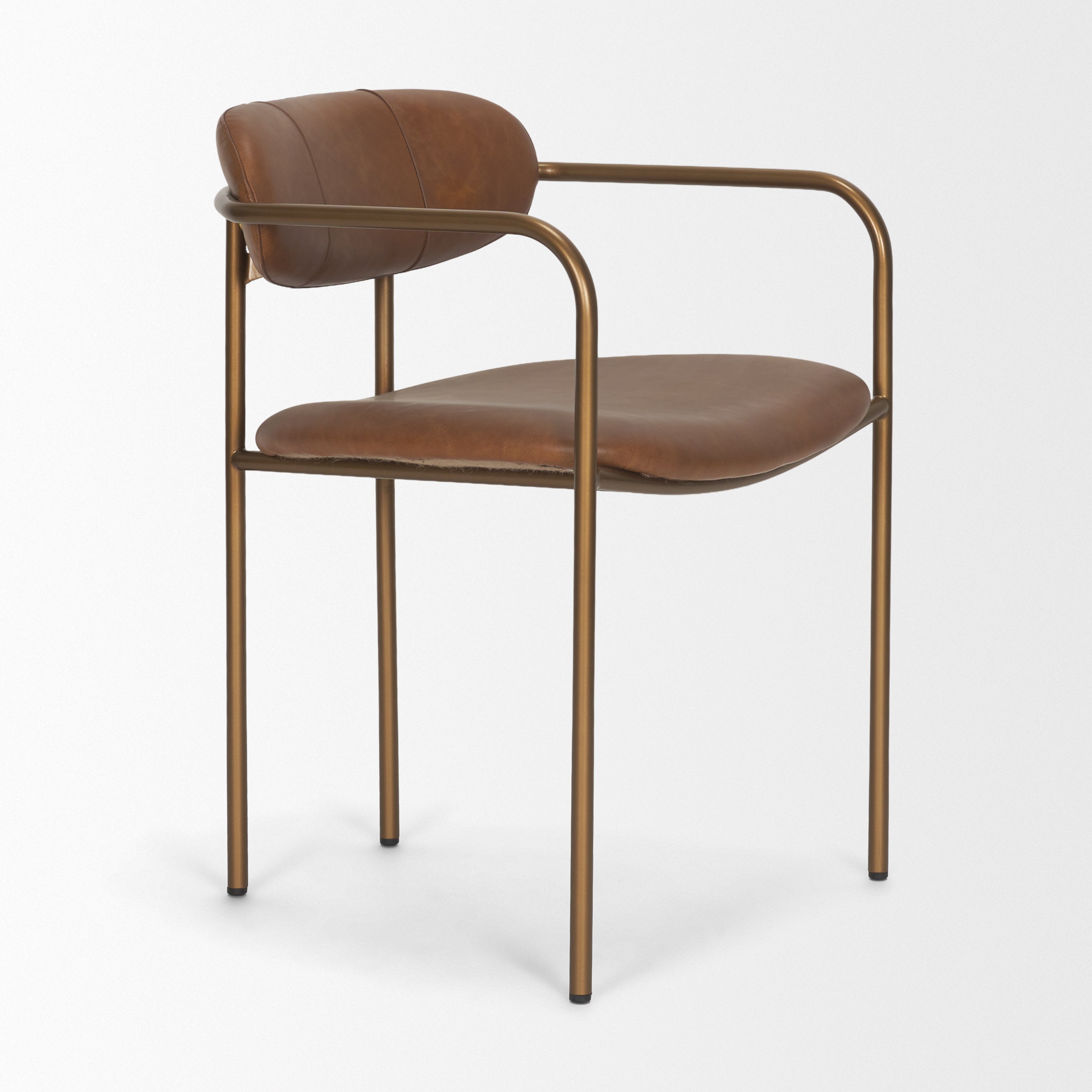 Parker Leather Dining Armchair