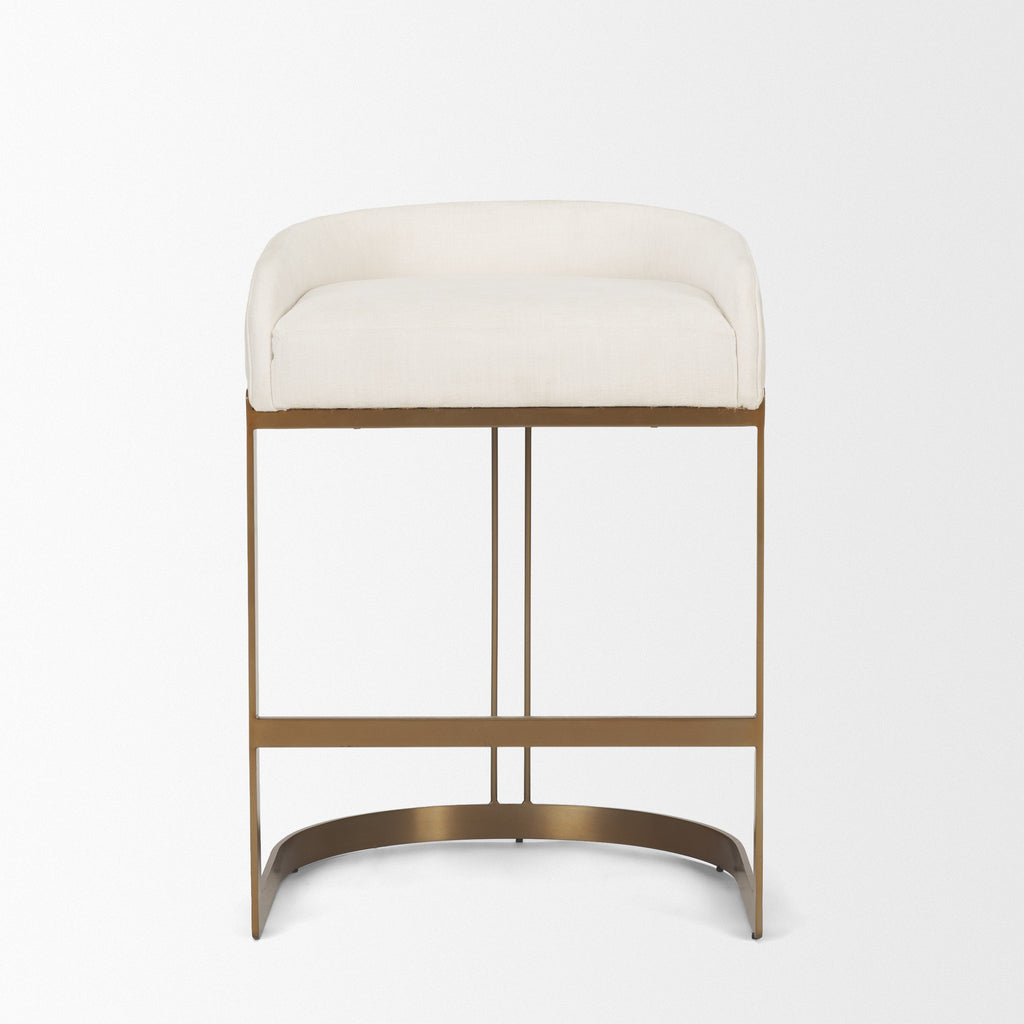 Hollyfield Fabric Seat Counter Stool