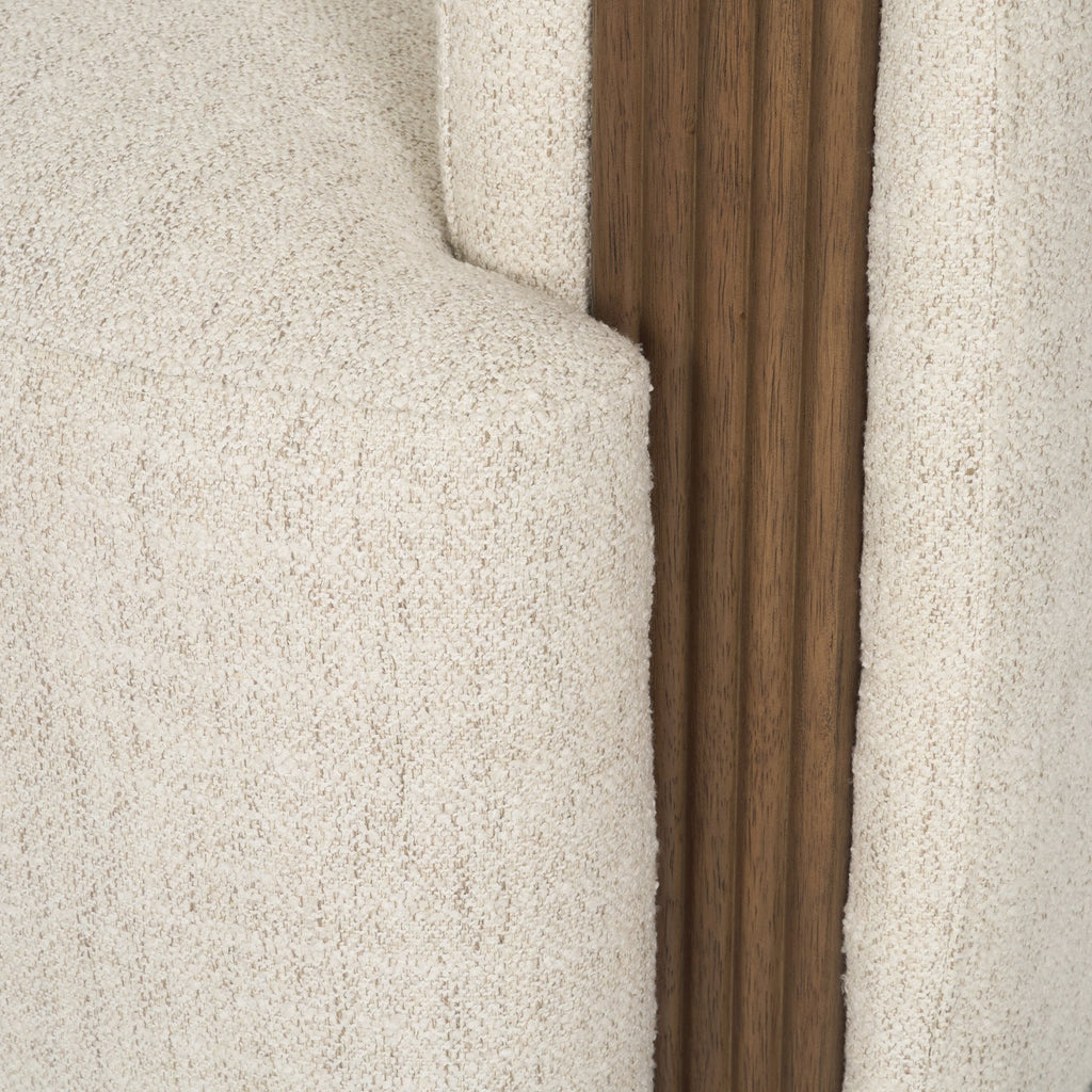 Kornelia Fabric Barrel Accent Chair