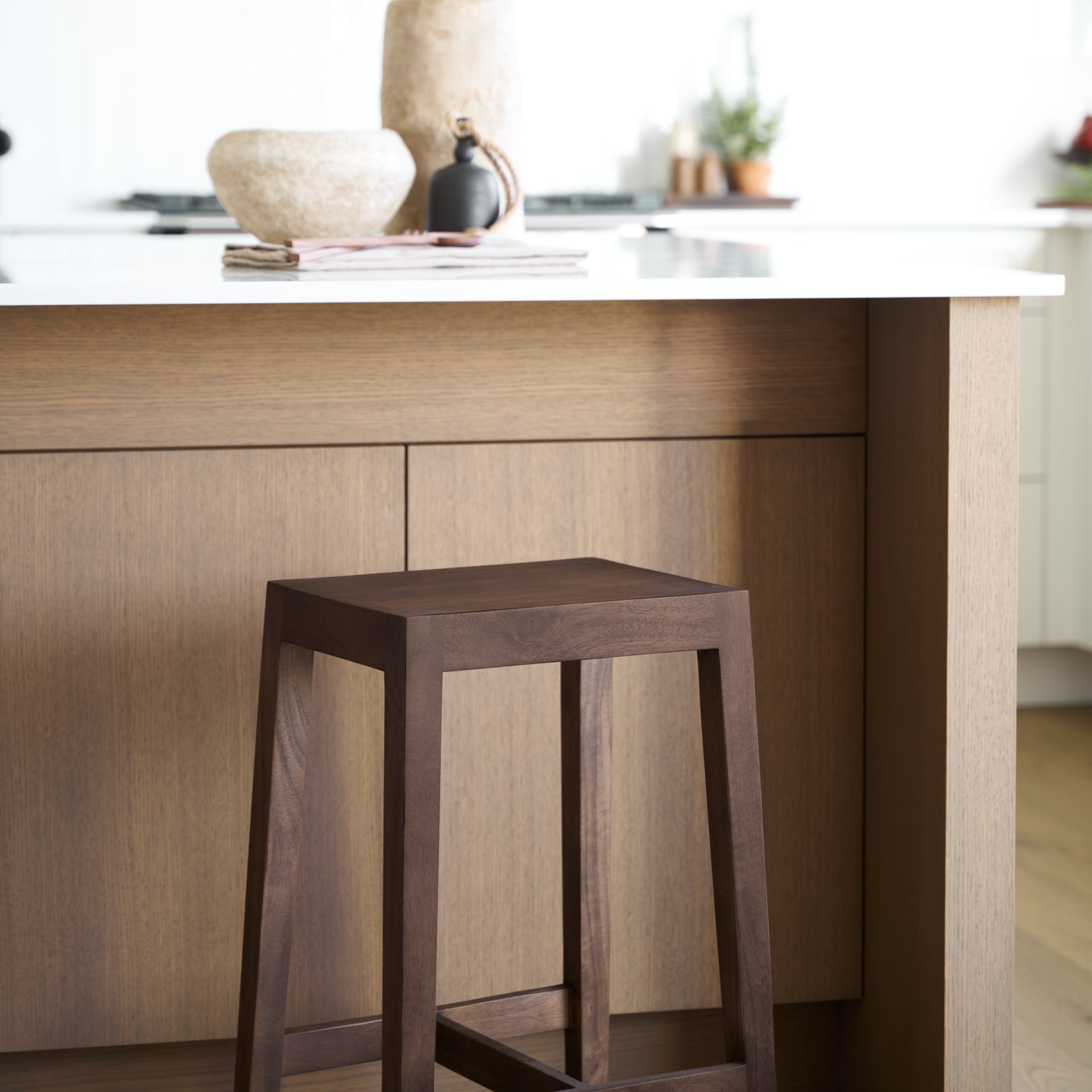 Colony Wood Seat Stool