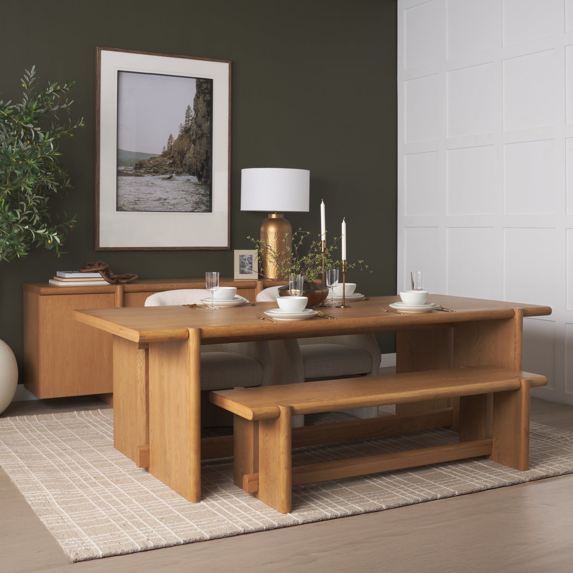 Rowan 94" Rectangular Dining Table