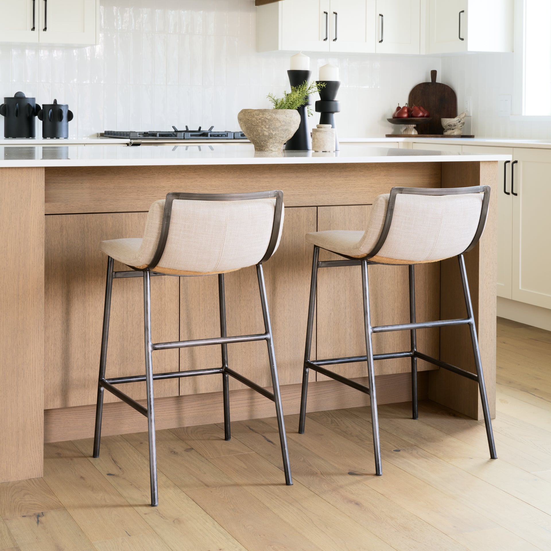 Kavalan Upholstered Seat Counter Stool