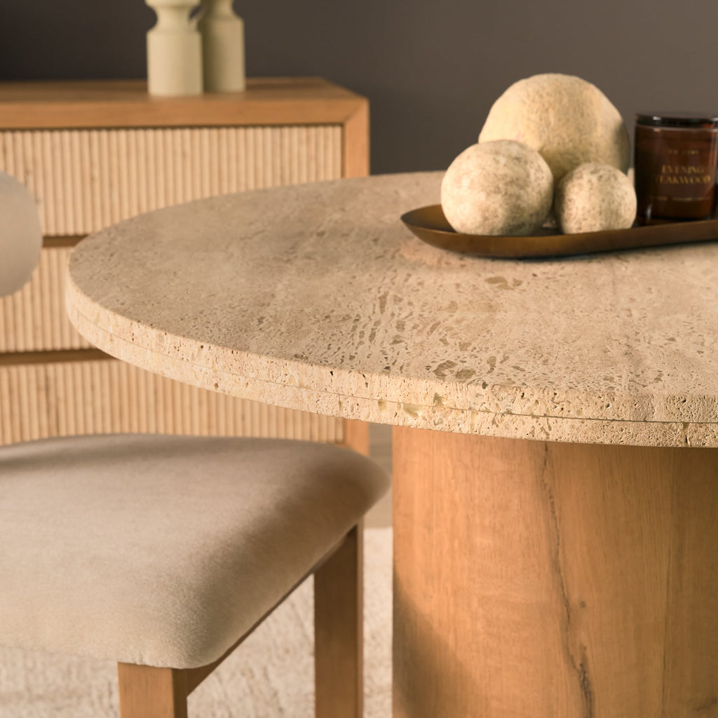 Siena 40" Round Dining Table