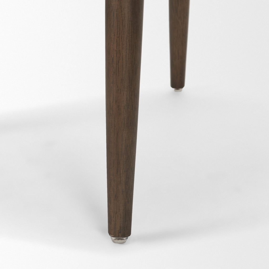 Abbie Curve Fabric Dining Chair