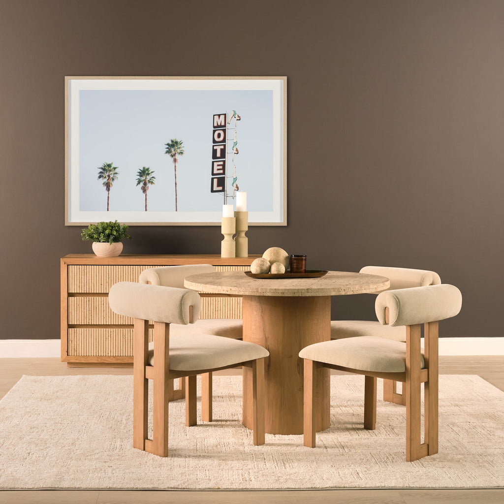Siena 40" Round Dining Table