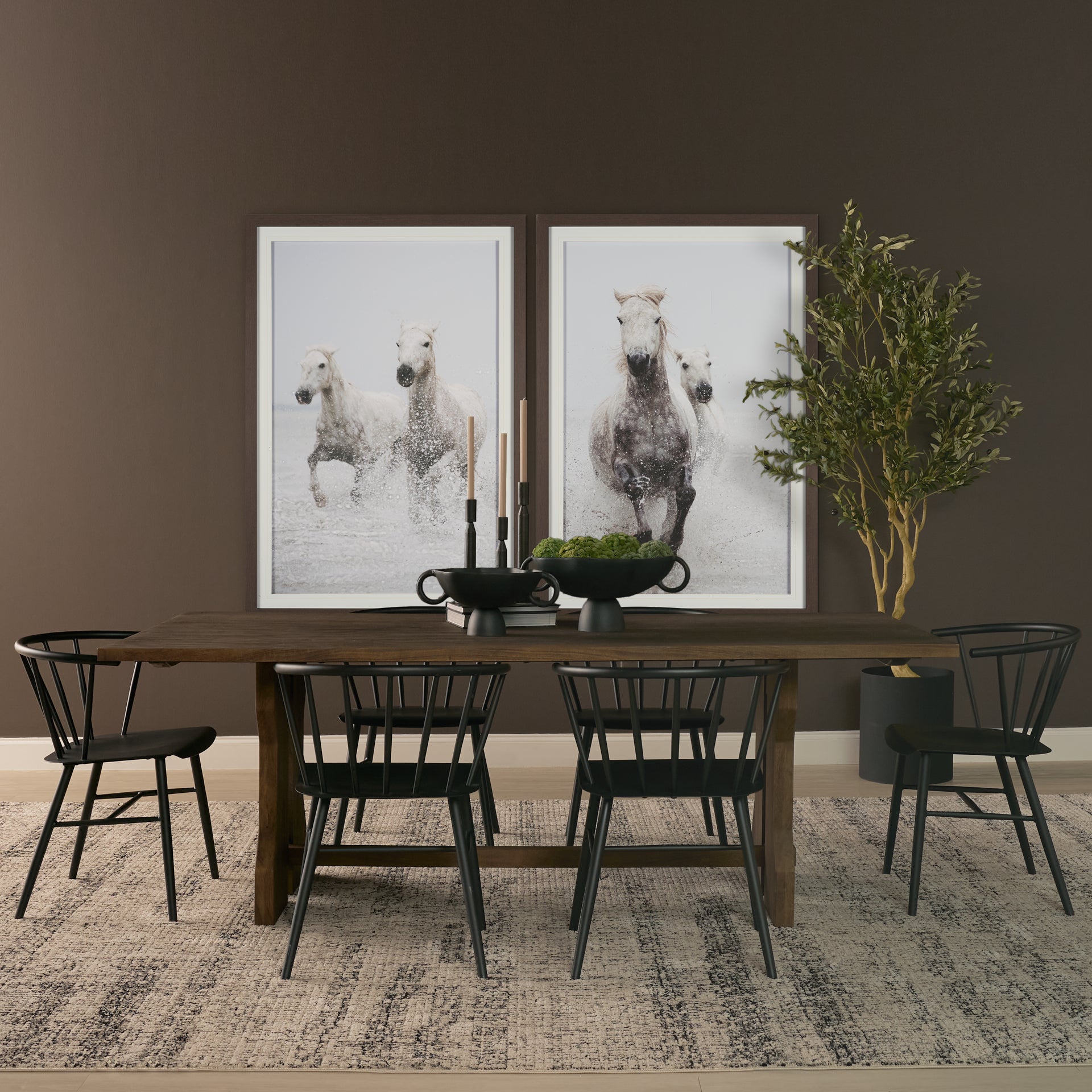 Rooke 84-124" Extendable Dining Table