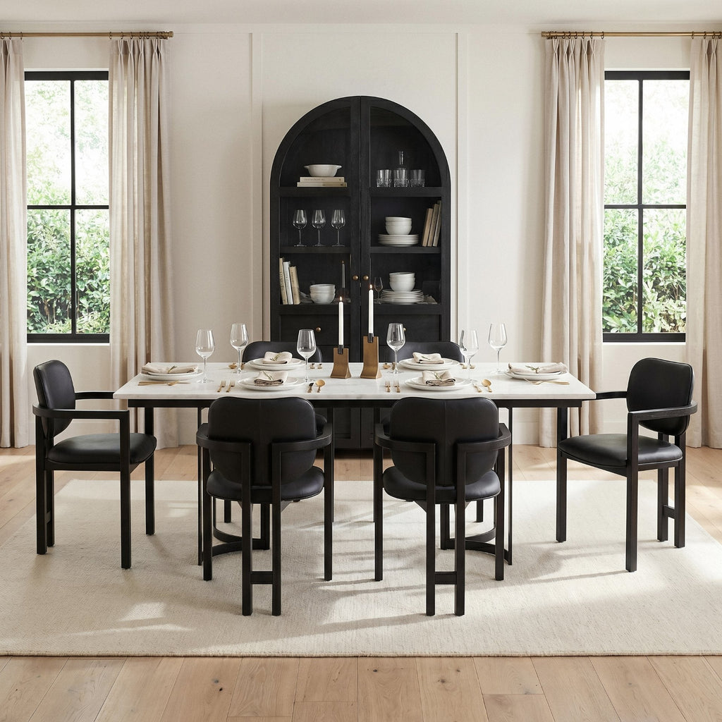 Carlisle Leather Dining Armchair