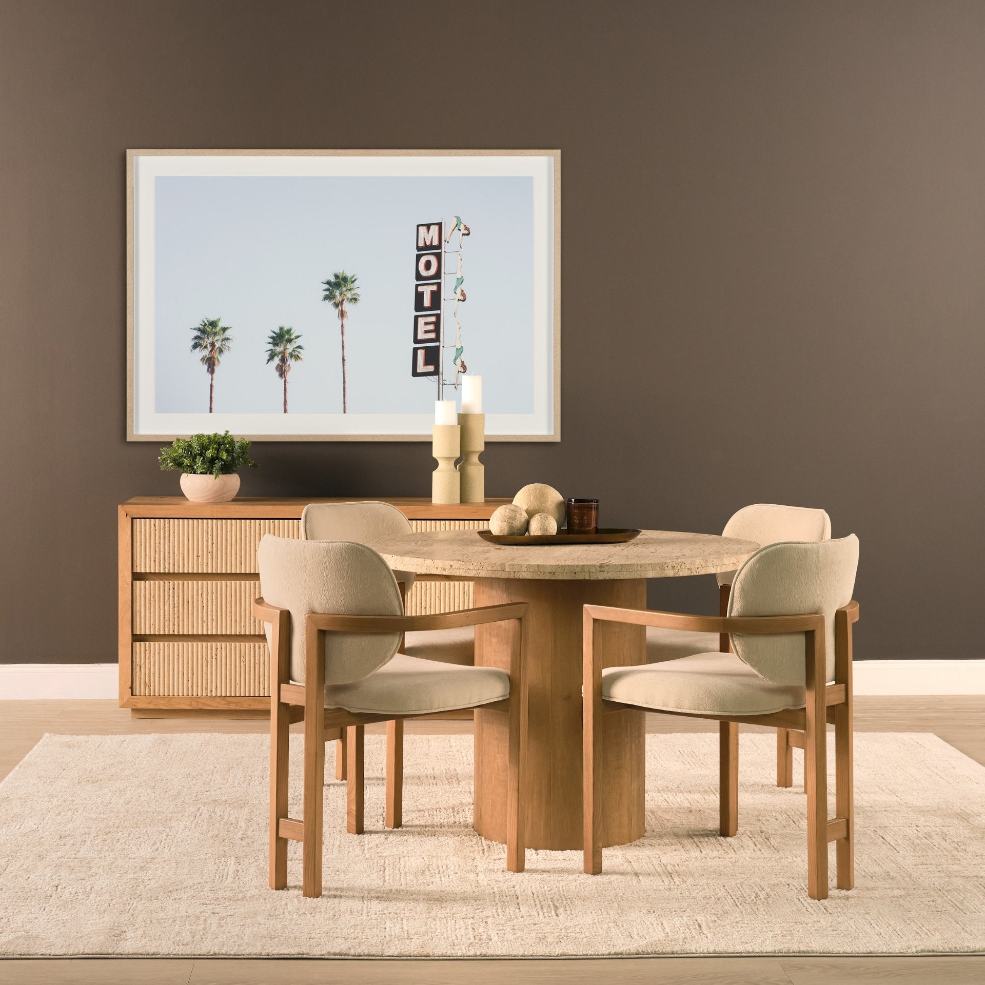 Carlisle Fabric Dining Armchair