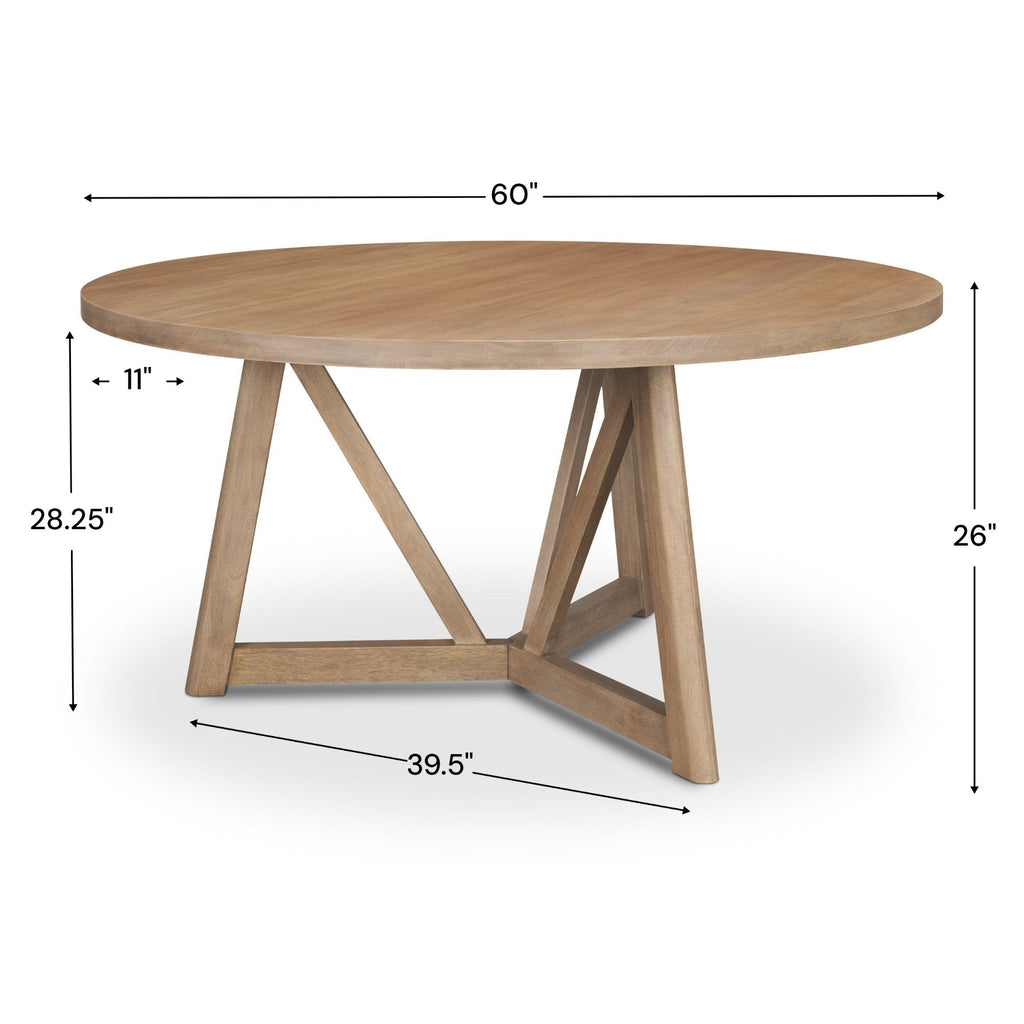 Legolas 60" Round Dining Table