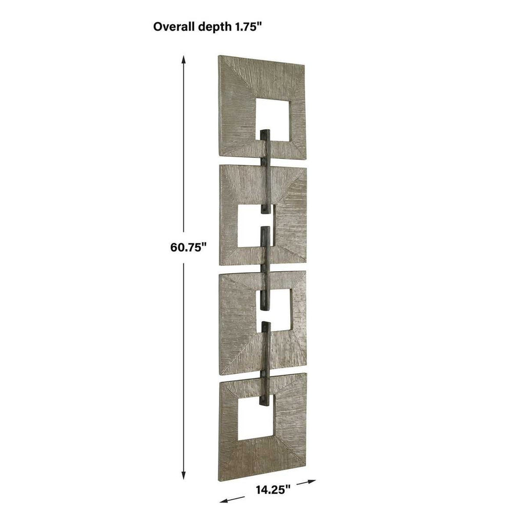 Linked Metal Wall Decor