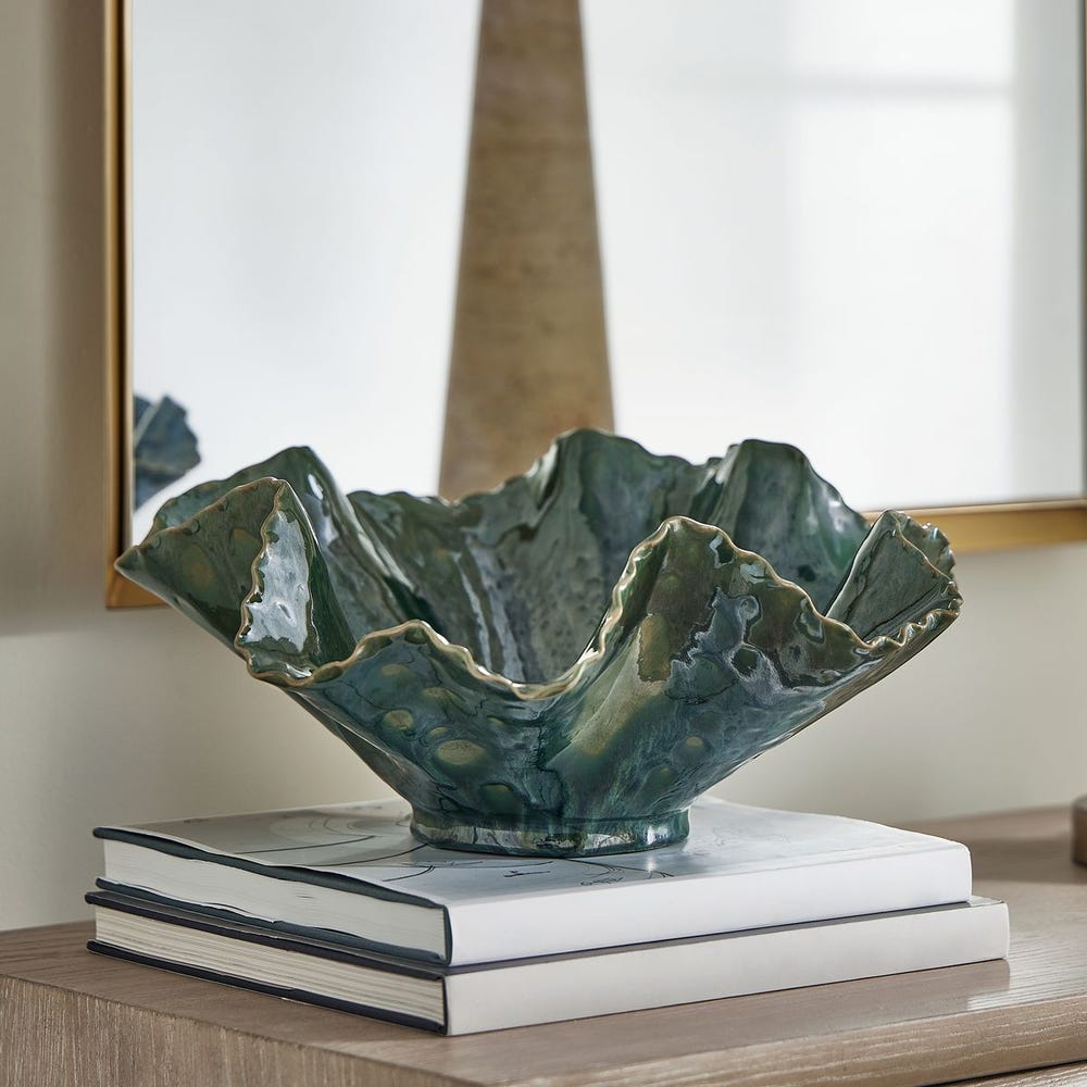Verdant Bloom Outdoor Bowl