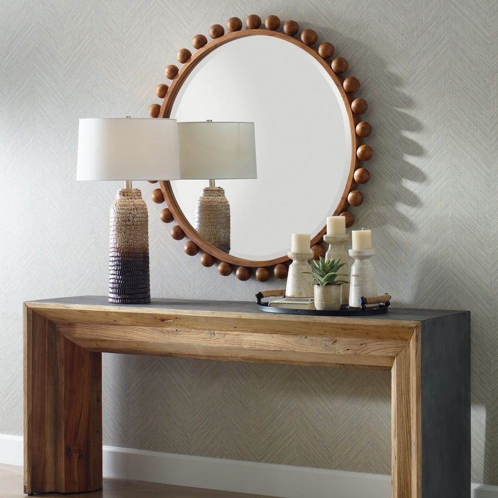 Cyra Round Mirror