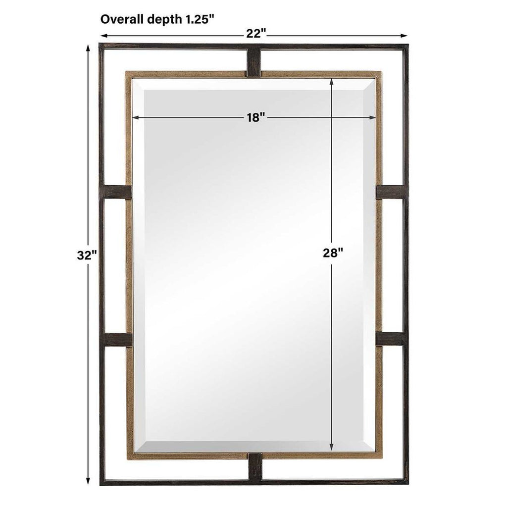 Carrizo Rectangle Mirror