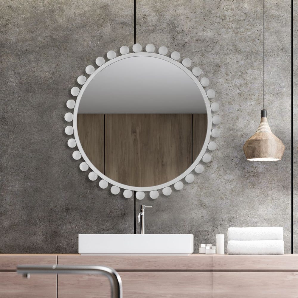 Cyra Round Mirror