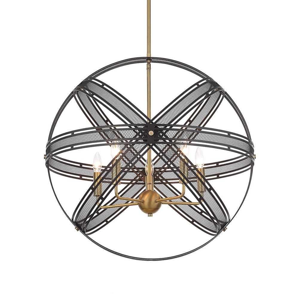 Spherical, 5 Lt Pendant
