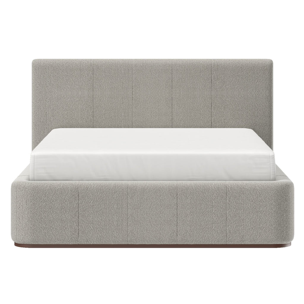Harrod 60" Queen Platform Bed in Mushroom