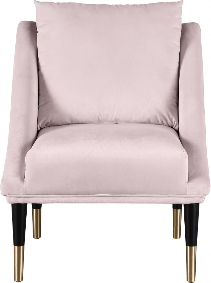 Elegante Velvet Upholstered Chair
