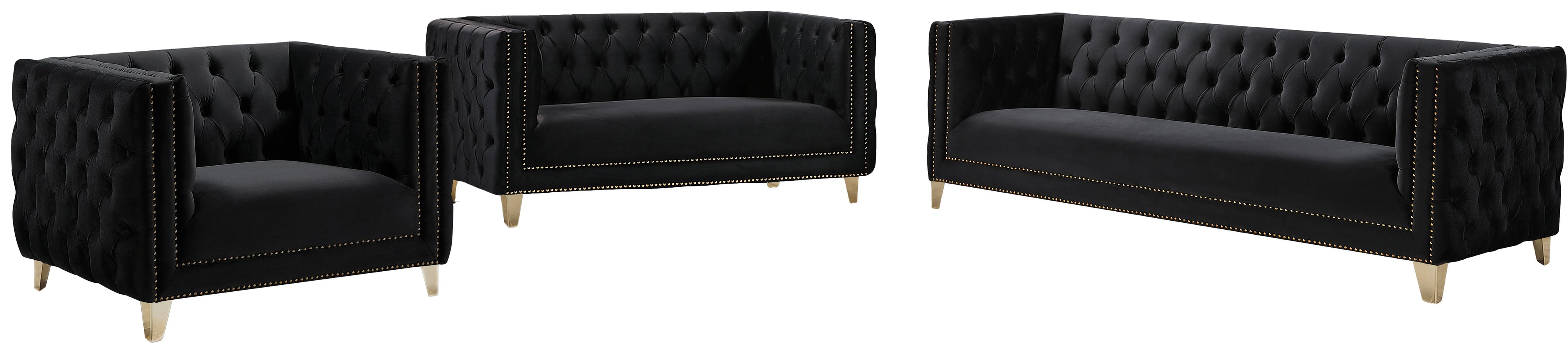 Michelle Velvet Upholstered Chair